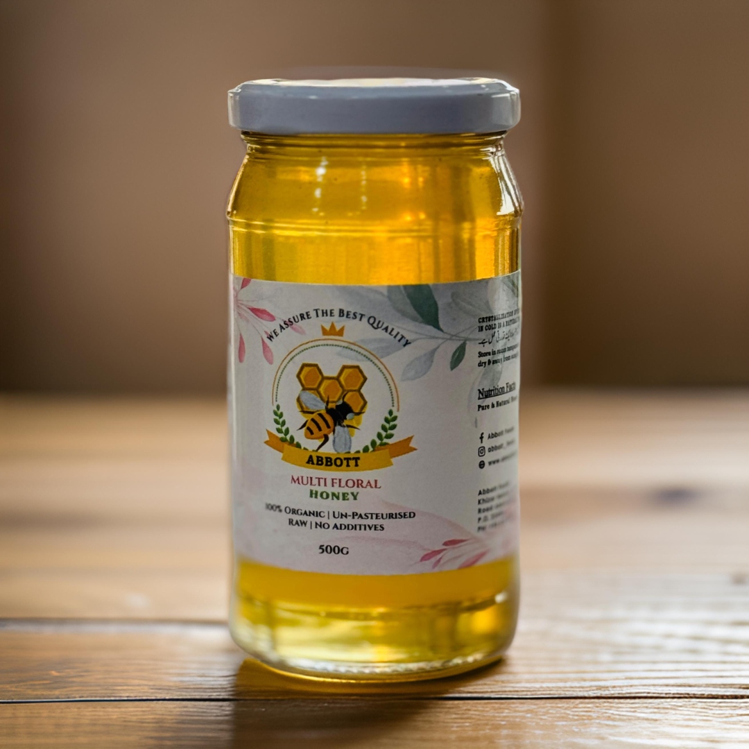 Multi Floral Honey — 100% organic wildflower honey